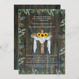 Eerste dominee Deacon Minister van Afscheid Zonneb