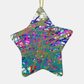 Eerste doorbraak van beroemde digitale artiest ;)  keramisch ornament (Links)