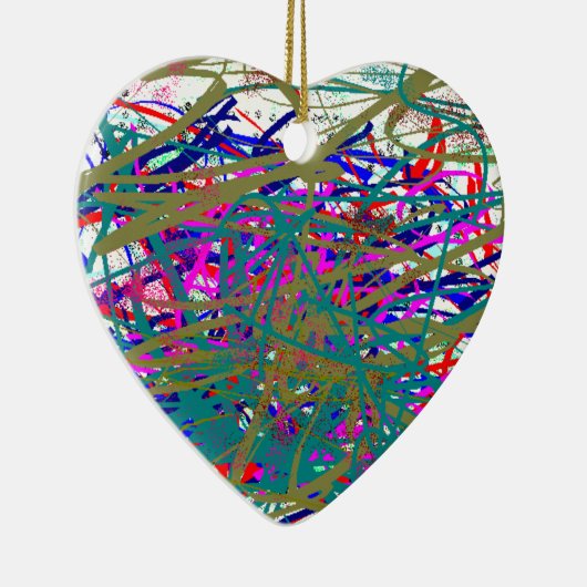 Eerste doorbraak van beroemde digitale artiest ;) keramisch ornament (Rechts)