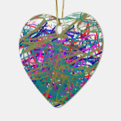 Eerste doorbraak van beroemde digitale artiest ;)  keramisch ornament (Links)