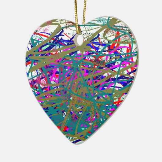 Eerste doorbraak van beroemde digitale artiest ;) keramisch ornament (Links)