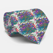 Eerste doorbraak van beroemde digitale artiest ;)  stropdas (Opgerold)