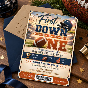 Eerste Down Rookie Wordt Eén VIP Ticket Kaart