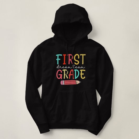 Eerste DreamTeam-graad Hoodie (Design voorkant)
