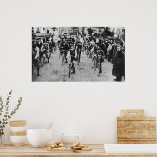 Eerste editie Volta Ciclista a Catalunya Cycling Poster