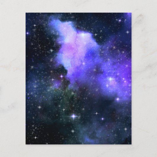 Eerste eerste geboorte ruimteastronaut sterrenstel (Achterkant)