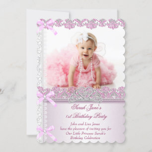 Eerste eerste verjaardag van de meisjes van het fe kaart