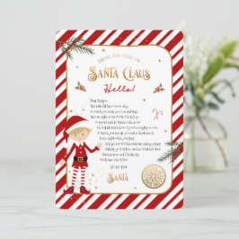 Eerste Elf Arrival Welkomstbrief