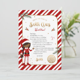 Eerste Elf Arrival Welkomstbrief