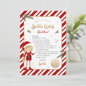 Eerste Elf Arrival Welkomstbrief (Staand voorkant)