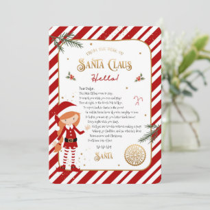 Eerste Elf Arrival Welkomstbrief