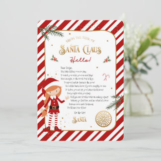 Eerste Elf Arrival Welkomstbrief