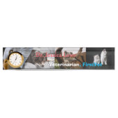 Eerste en beste diergeneeskundige verzorging naambordje (Voorkant)