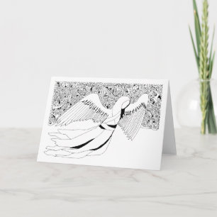 Eerste Engel Feestdagen Kaart