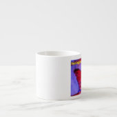 ...eerste engel...kunst van Jutta Gabriel... Espresso Kop (Voorkant)