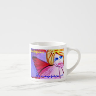 ...eerste engel...kunst van Jutta Gabriel... Espresso Kop