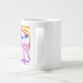 ...eerste engel...kunst van Jutta Gabriel... Grote Koffiekop (Achterkant)