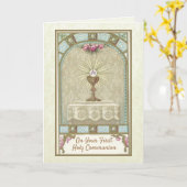 Eerste  Eucharistiealtaar Kaart (Gele Bloem)