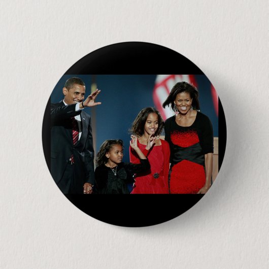 Eerste familie ronde button 5,7 cm (Voorkant)