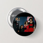 Eerste familie ronde button 5,7 cm (Voorkant /achterkant)