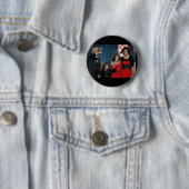 Eerste familie ronde button 5,7 cm (In situ)