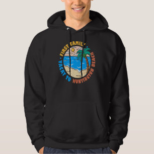 Eerste familievakantie naar Huntington Beach Calif Hoodie