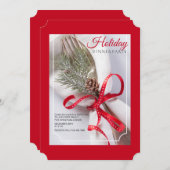 Eerste feestdag kerstinstelling kaart (Voorkant / Achterkant)