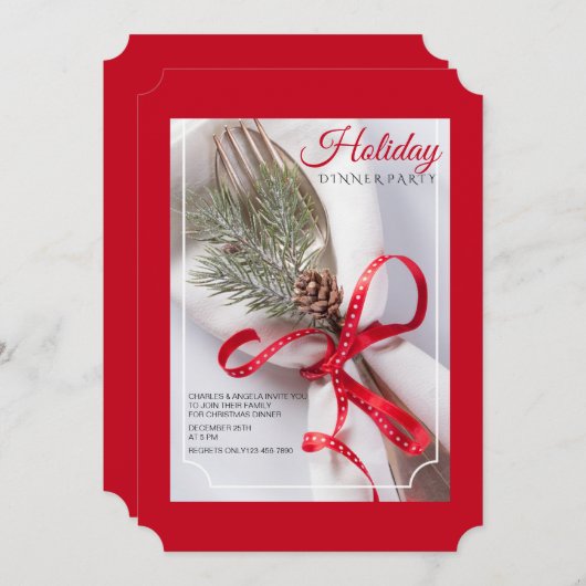 Eerste feestdag kerstinstelling kaart (Voorkant / Achterkant)