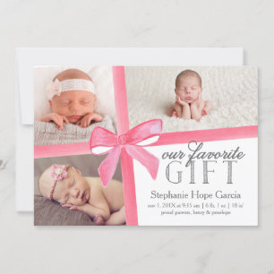 Eerste feestdag van onze favoriete cadeaubon aankondiging