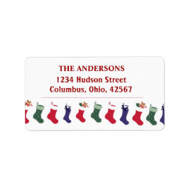 Eerste Feestdagen Keukenadres label