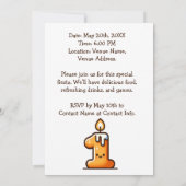 Eerste Fiesta Cactus Verjaardag Aangepaste Foto Kaart (Achterkant)