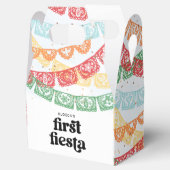 Eerste Fiesta Favor Boxen Bedankdoosjes (Geopend)