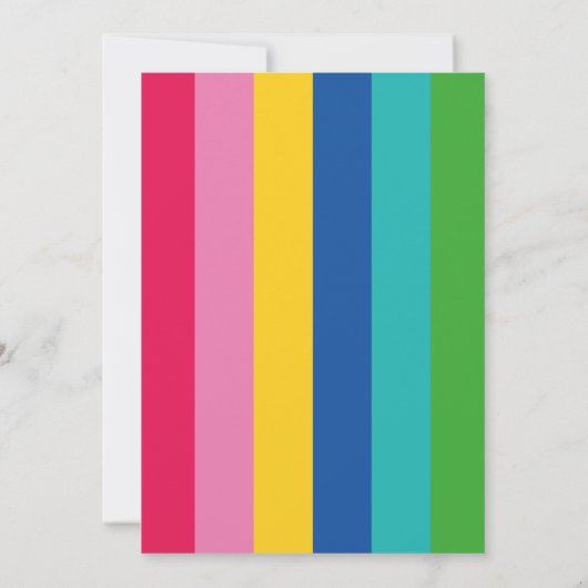 Eerste Fiesta, geen tijd om een verjaardag te vier Kaart (Achterkant)