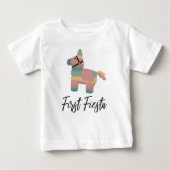 Eerste Fiesta Kinder Baby Verjaardagsfeestje Shirt (Voorkant)