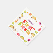 Eerste Fiesta Taco 1e verjaardagsfeestje Servet (Hoek)