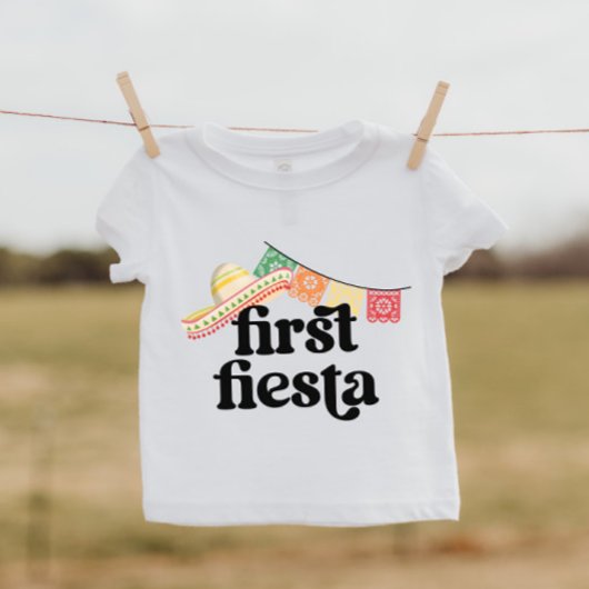 Eerste Fiesta Verjaardag T-shirt