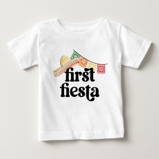 Eerste Fiesta Verjaardag T-shirt (Voorkant)