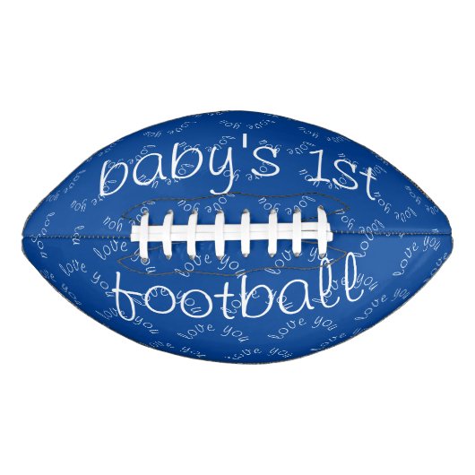 Eerste football van baby's door dalDesignNZ (Voorkant)