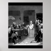 Eerste gebed in het Congres, september _War Afbeel Poster (Voorkant)