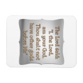 Eerste geboden magneet (Horizontaal)