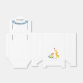 Eerste geboorte booreilanden Leon Giraffe Bedankdoosjes (Uitgevouwen)