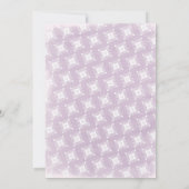 Eerste geboorte Nutkraker Snowflakes Waterverf Kaart (Achterkant)