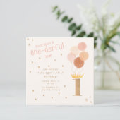 Eerste geboorte van één dag kaart (Staand voorkant)