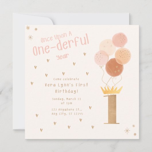 Eerste geboorte van één dag kaart (Voorkant)