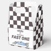 Eerste geboorte van één-razenkar bedankdoosjes (Geopend)