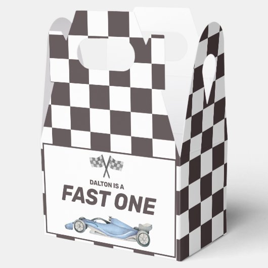 Eerste geboorte van één-razenkar bedankdoosjes (Geopend)