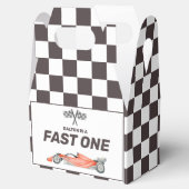 Eerste geboorte van één-razenkar bedankdoosjes (Geopend)