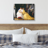 Eerste Geboren in 1863 Canvas Afdruk (Insitu (Slaapkamer))