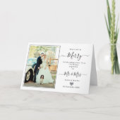 Eerste gehuwde meneer en mevrouw Silver Heart-kers Kaart (Voorkant)