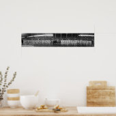 Eerste gekleurde World Series Teams, Game 1, 1924 Poster (Keuken)